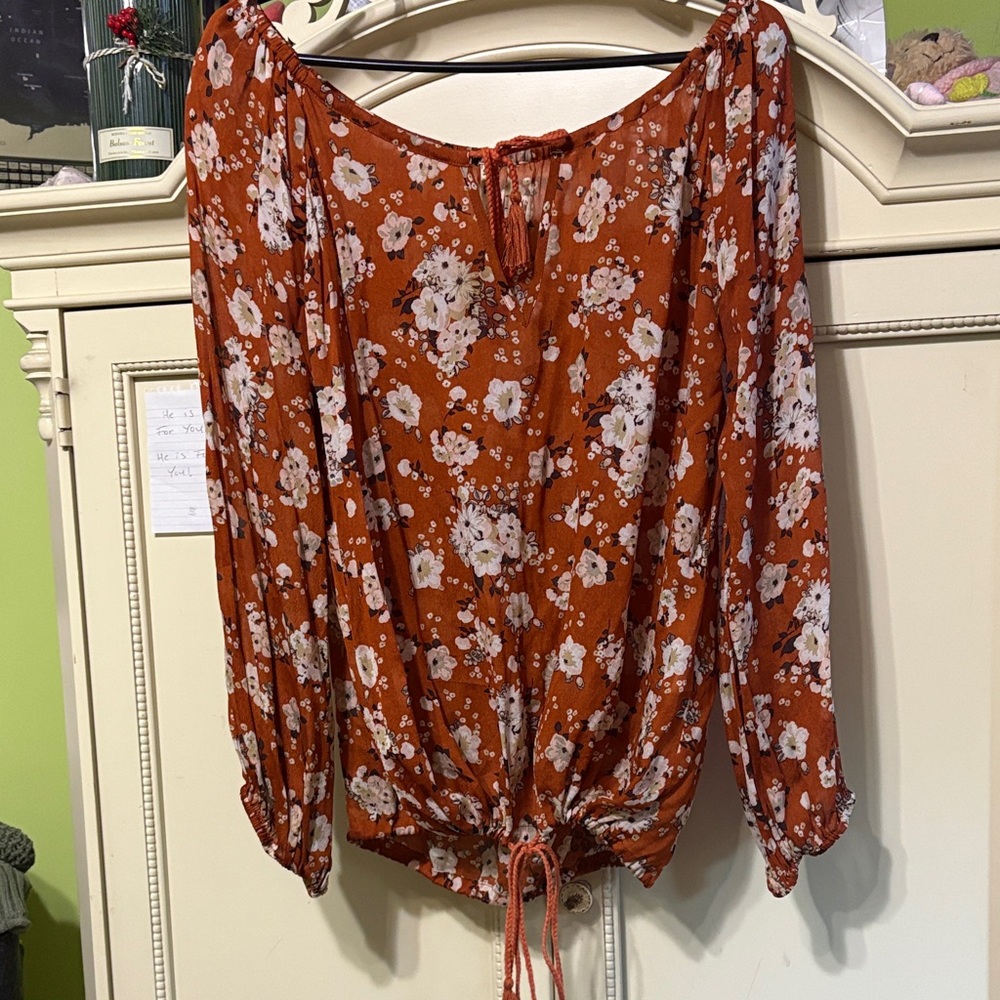Spell and the gypsy maple gypsy dancer blouse size small
